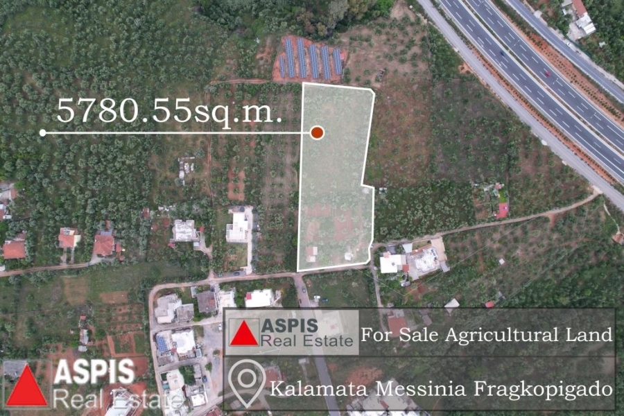 (For Sale) Land Agricultural Land  || Messinia/Kalamata - 5.780 Sq.m, 170.000€
