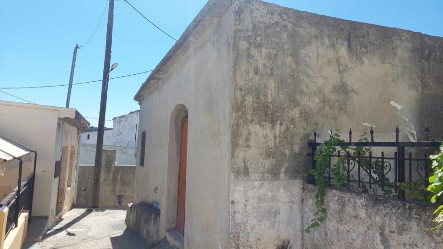 (For Sale) Residential Detached house || Rethymno/Lappa - 65 Sq.m, 55.000€