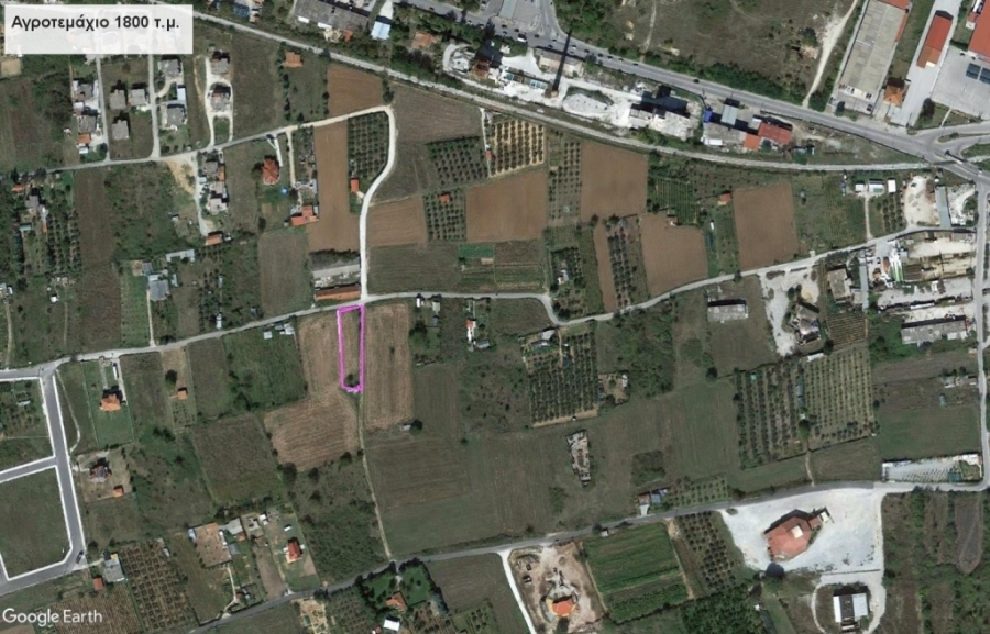 (For Sale) Land Agricultural Land  || Drama/Drama - 1.800 Sq.m, 15.000€