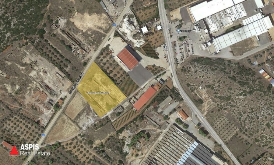(For Sale) Land Industrial Plot || Evoia/Chalkida - 9.419 Sq.m, 900.000€